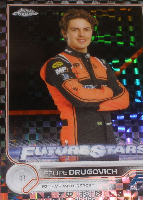 2022 Topps Chrome Formula 1 #87 Checker Flag Refractor