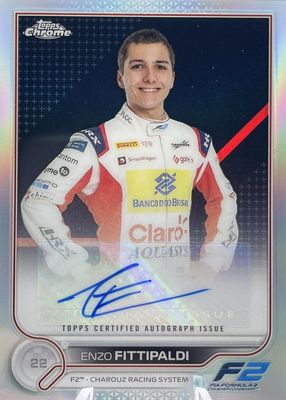 2022 Topps Chrome Formula 1 #CAC-EF Autographs