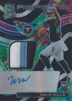 2022 Spectra #APA-MWI Aspiring Patch Autographs - Celestial /75