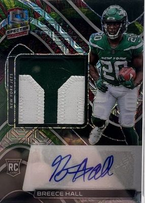 2022 Spectra #213 Rookie Patch Auto - Neon Black Light /10