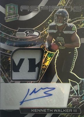 2022 Spectra #214 Rookie Patch Auto - Neon Splatter /8