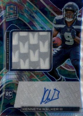 2022 Spectra #214 Rookie Patch Auto - Celestial /99