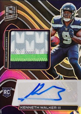 2022 Spectra #214 Rookie Patch Auto /125