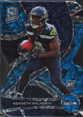 2022 Spectra #142 Neon Blue Die-Cut /50