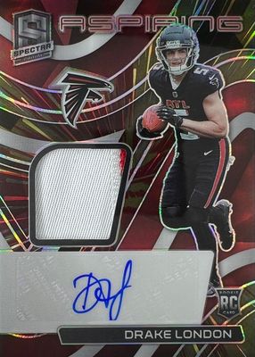 2022 Spectra #APA-DLO Aspiring Patch Autographs - Hyper /60