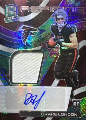 2022 Spectra #APA-DLO Aspiring Patch Autographs - Celestial /75