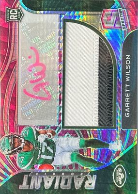 2022 Spectra #RAD-GWI Radiant Rookie Patch Signatures - Neon Pink /25