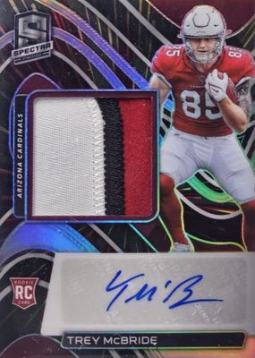 2022 Spectra #221 Rookie Patch Auto - Hyper /75