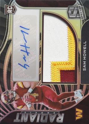 2022 Spectra #RAD-SHO Radiant Rookie Patch Signatures /99