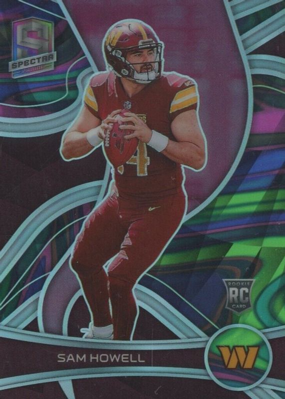 Sam Howell 2022 Spectra #140 Neon Marble /4 Rookie SGC 9.5