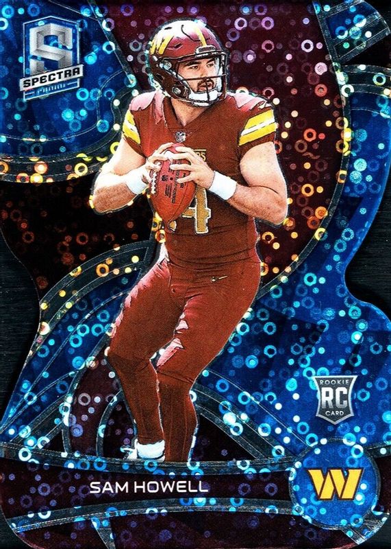 Sam Howell 2022 Spectra #140 Neon Blue Die-Cut /50 Rookie SGC 10