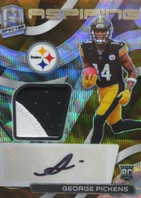 2022 Spectra #APA-GPI Aspiring Patch Autographs - Wave /25