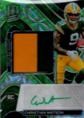 2022 Spectra #212 Rookie Patch Auto - Neon Green /35