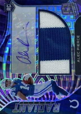 2022 Spectra #RAD-API Radiant Rookie Patch Signatures - Neon Purple /30