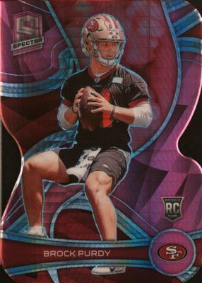 2022 Spectra #198 Neon Pink Die-Cut /20