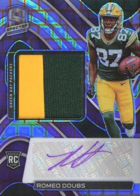 2022 Spectra #238 Rookie Patch Auto - Neon Purple /30