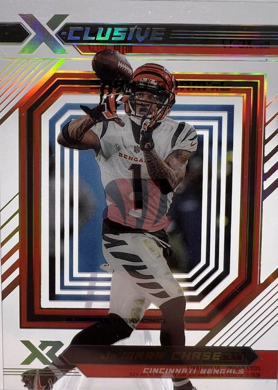 Ja'Marr Chase 2022 XR #XC-17 X-Clusive /(SSP) SGC 9