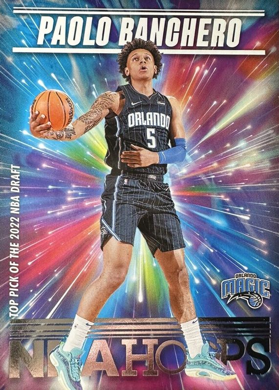 Paolo Banchero 2022 Hoops #1 Rookie Special Rookie PSA 9