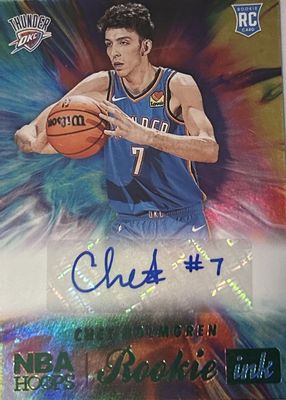 2022 Hoops #RI-CHG Rookie Ink - Green