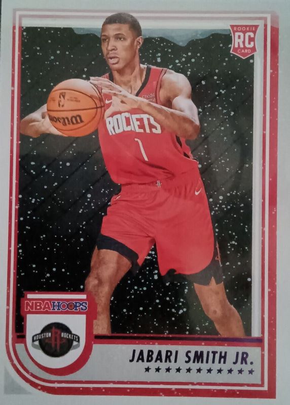 Jabari Smith Jr. 2022 Hoops #233 Purple Winter Rookie RAW