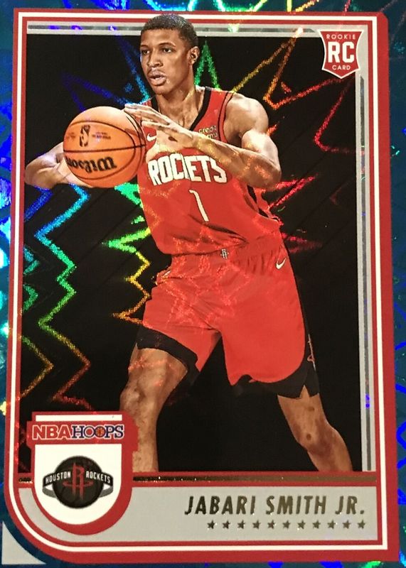 Jabari Smith Jr. 2022 Hoops #233 Teal Explosion PSA 10 Price Guide 