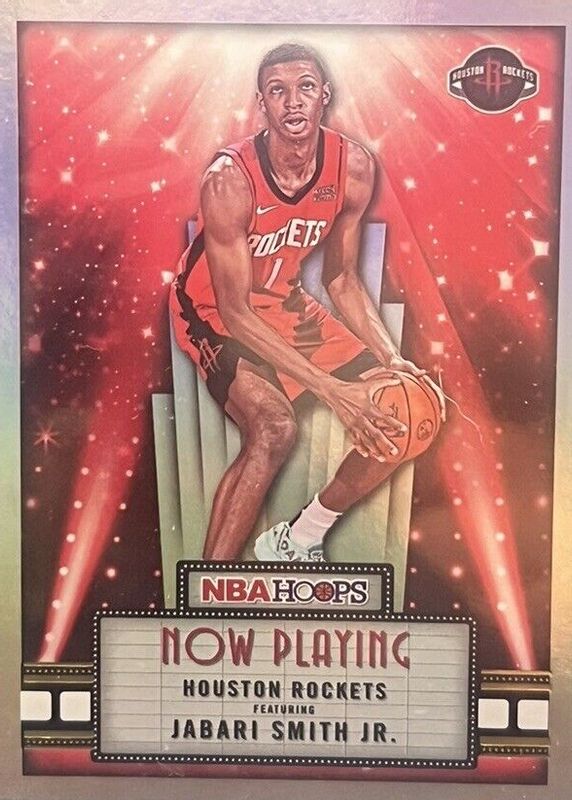 Jabari Smith Jr. 2022 Hoops #3 Now Playing - Holo Rookie PSA 10