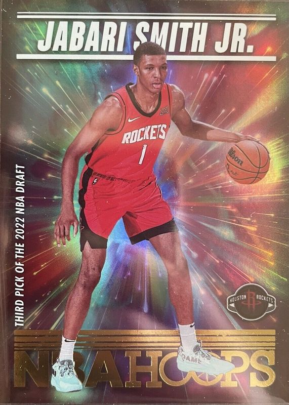 Jabari Smith Jr. 2022 Hoops #3 Rookie Special - Holo PSA 10