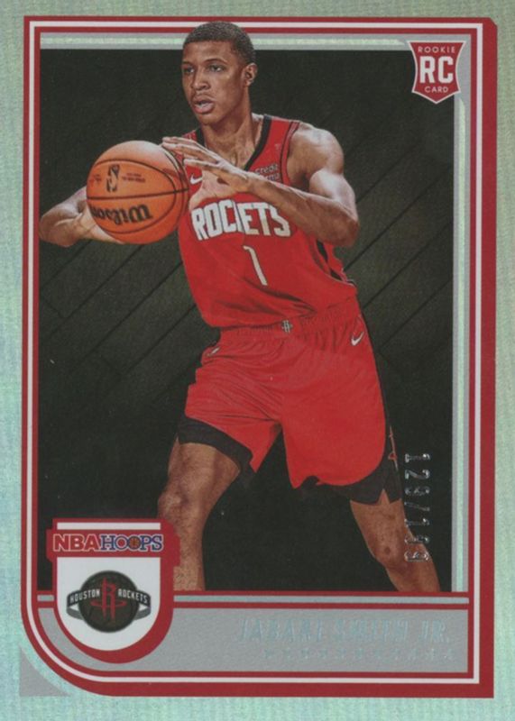 Jabari Smith Jr. 2022 Hoops #233 Silver /199 Rookie PSA 10