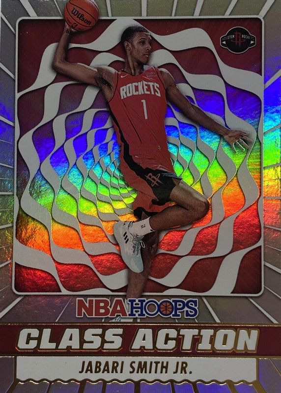 Jabari Smith Jr. 2022 Hoops #3 Class Action - Holo Rookie PSA 10