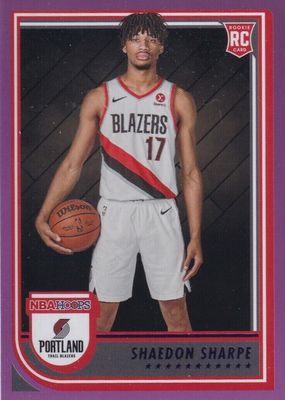 2022 Hoops #237 Purple