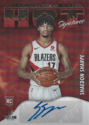 2022 Hoops #HSR-SSP Hot Signatures Rookies