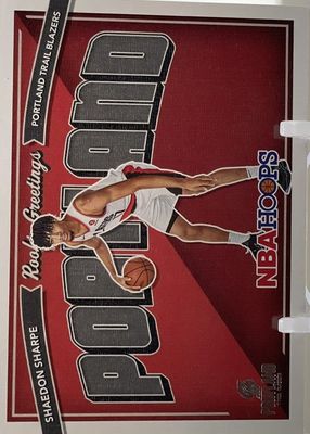 2022 Hoops #7 Rookie Greetings