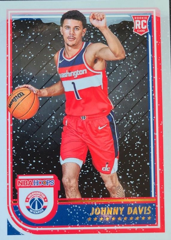 Johnny Davis 2022 Hoops #240 Winter Rookie PSA 10