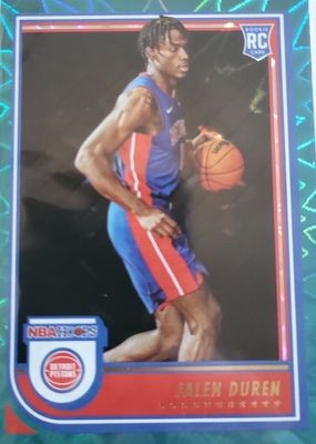 2022 Hoops #243 Teal Explosion