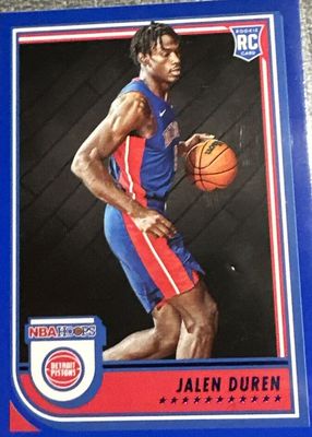 2022 Hoops #243 Blue