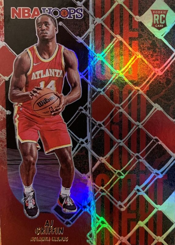 AJ Griffin 2022 Hoops #13 We Got Next - Holo Rookie RAW