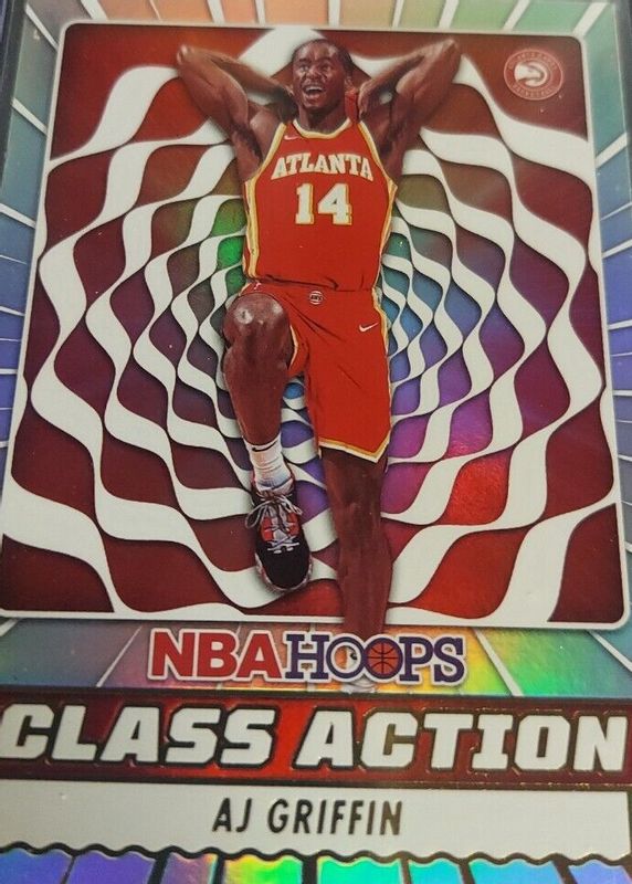 AJ Griffin 2022 Hoops #13 Class Action - Holo Rookie RAW