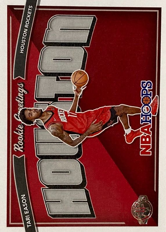 Tari Eason 2022 Hoops #17 Rookie Greetings PSA 10