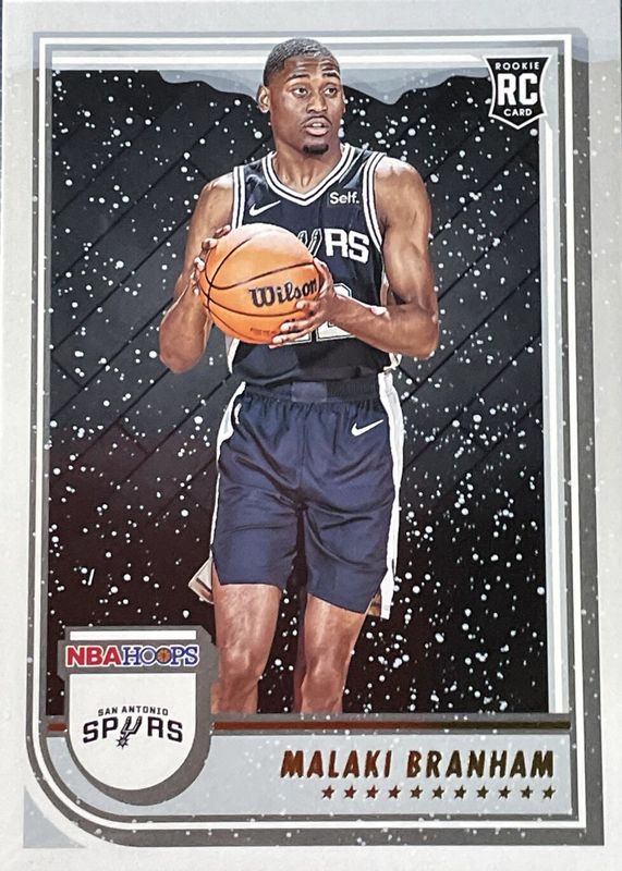 Malaki Branham 2022 Hoops #250 Winter Rookie PSA 9