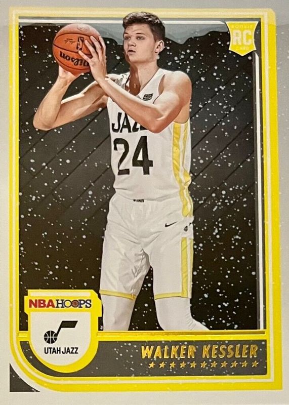 Walker Kessler 2022 Hoops #252 Winter Rookie PSA 9