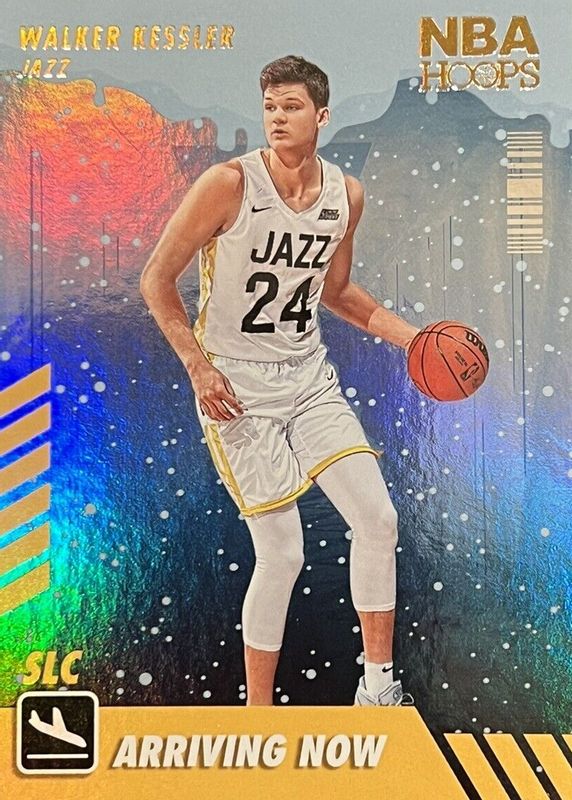 Walker Kessler 2022 Hoops #22 Arriving Now - Winter Holo Rookie RAW