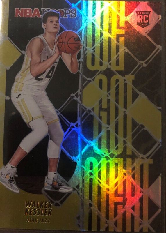 Walker Kessler 2022 Hoops #19 We Got Next - Holo Rookie RAW