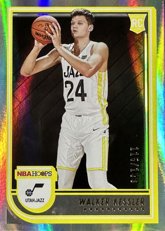 Walker Kessler 2022 Hoops #252 Premium Box Set /199 Rookie PSA 10