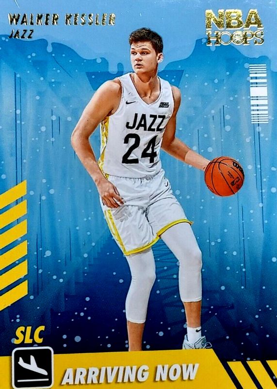 Walker Kessler 2022 Hoops #22 Arriving Now Rookie BGS 9.5