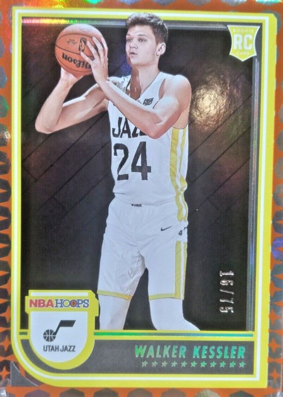 Walker Kessler 2022 Hoops #252 Gravity /75 Rookie RAW