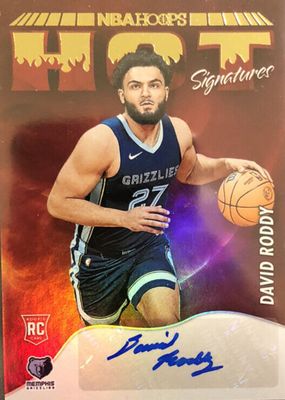 2022 Hoops #HSR-DRD Hot Signatures Rookies