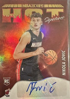 2022 Hoops #HSR-NKJ Hot Signatures Rookies