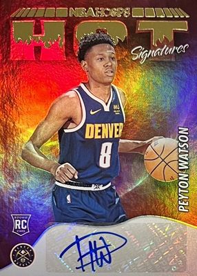 2022 Hoops #HSR-PYW Hot Signatures Rookies