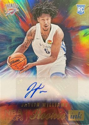 2022 Hoops #RI-JYW Rookie Ink