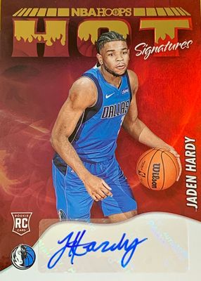 2022 Hoops #HSR-JDH Hot Signatures Rookies
